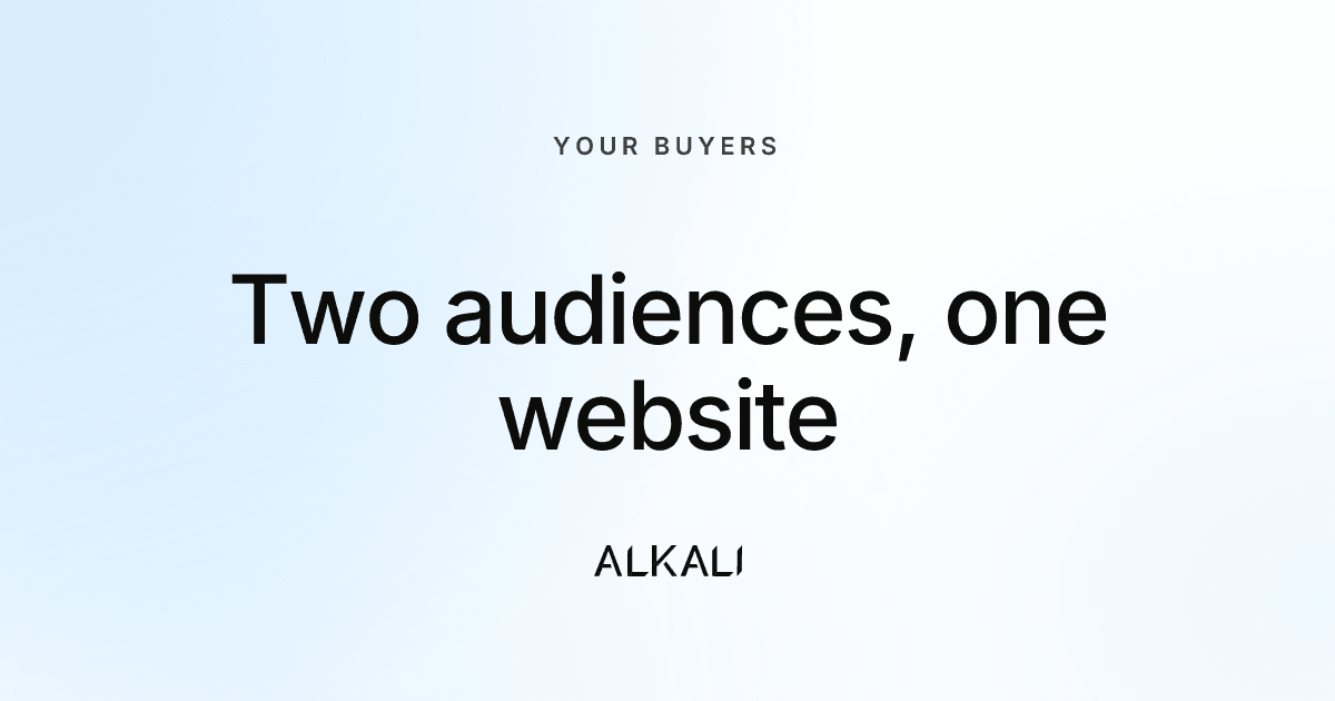 Distributor marketing: you have two audiences