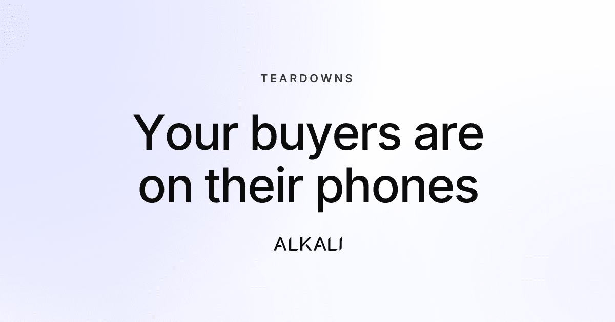 How to make your website mobile-friendly, and why your buyers are already on their phones