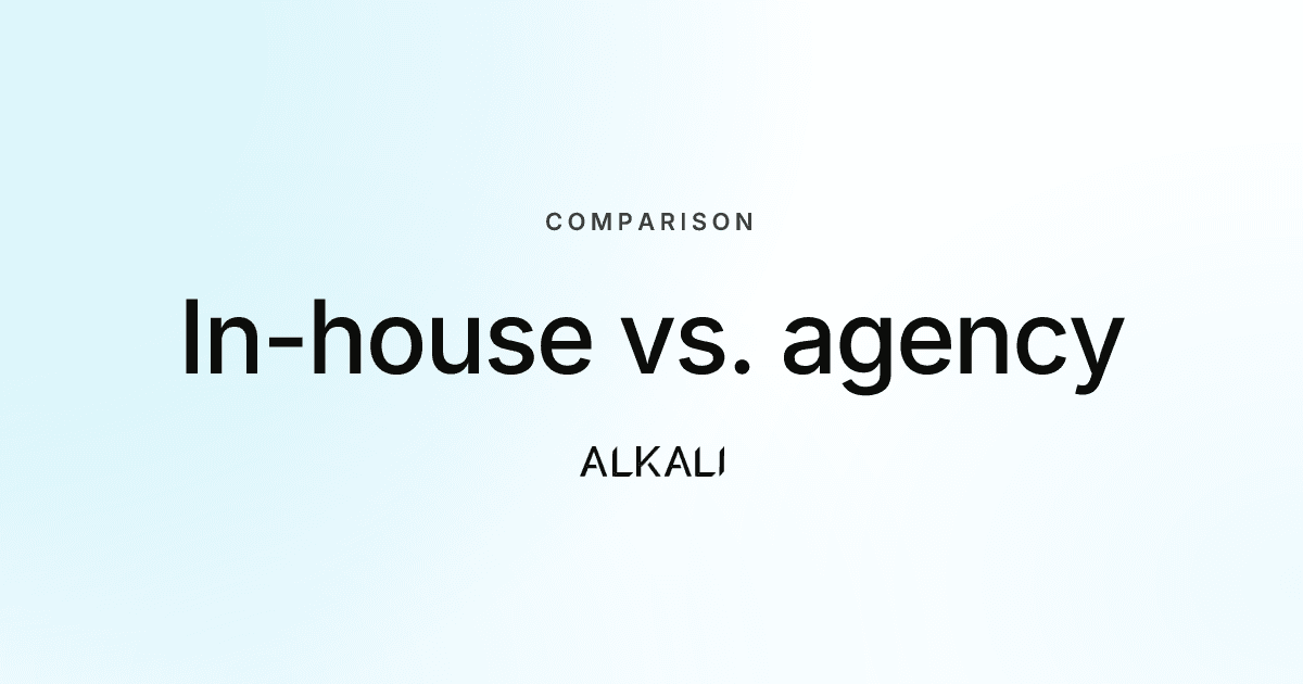 In-house vs. agency