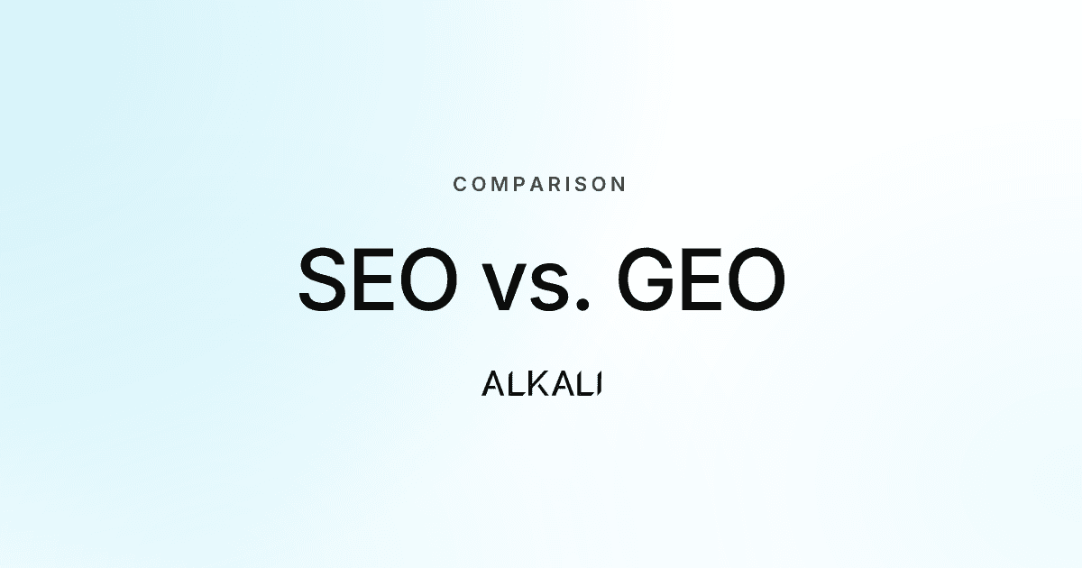 SEO vs. GEO