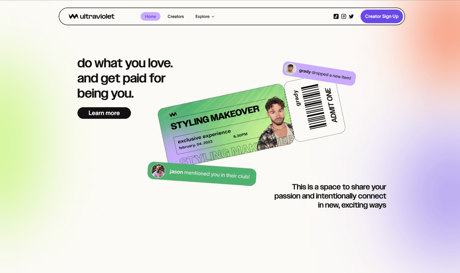 Ultraviolet — case study screenshot