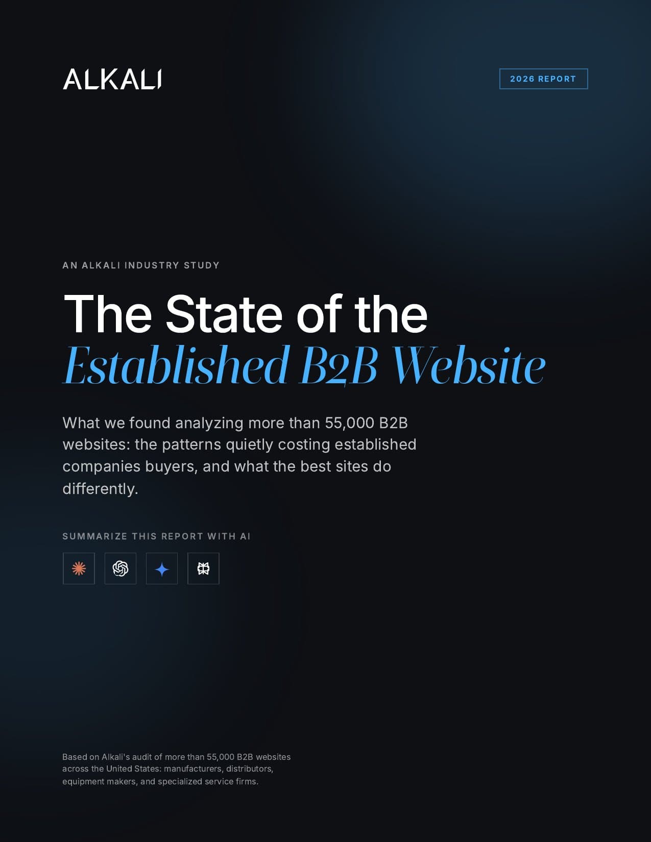 The State of the Established B2B Website cover