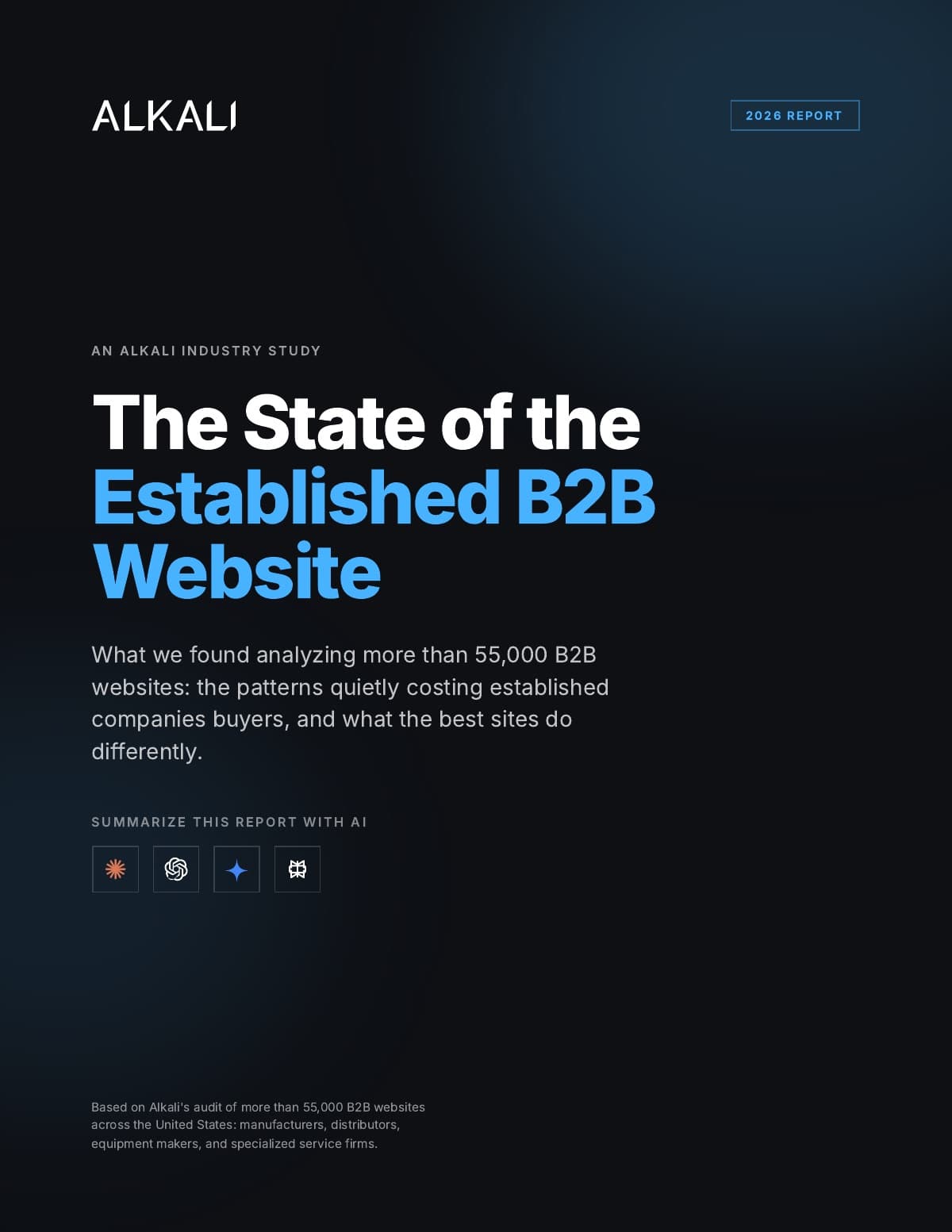 The State of the Established B2B Website cover