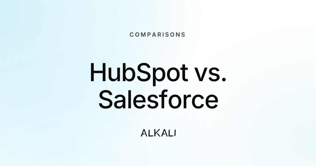 HubSpot vs. Salesforce