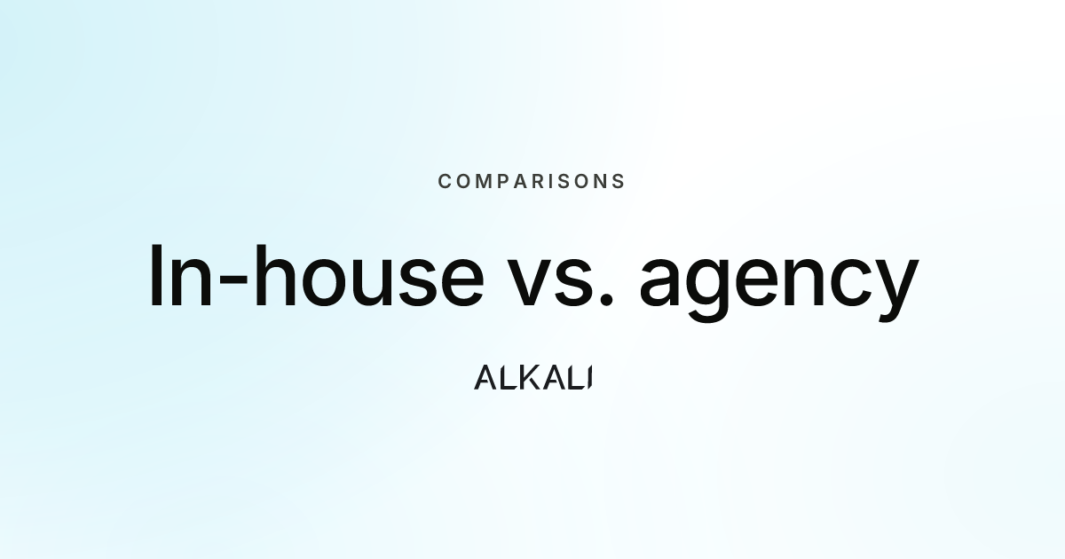 In-house vs. agency