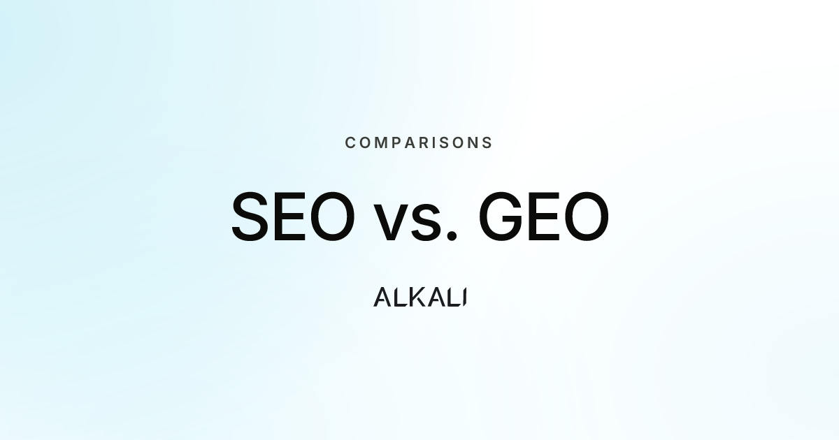 SEO vs. GEO