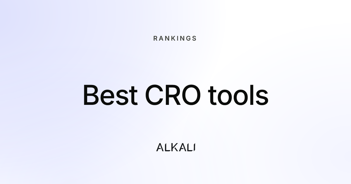 Best CRO tools